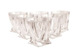 Tipperary Crystal Twist Tumbler Glasses Set 6 Now 1/2 Price